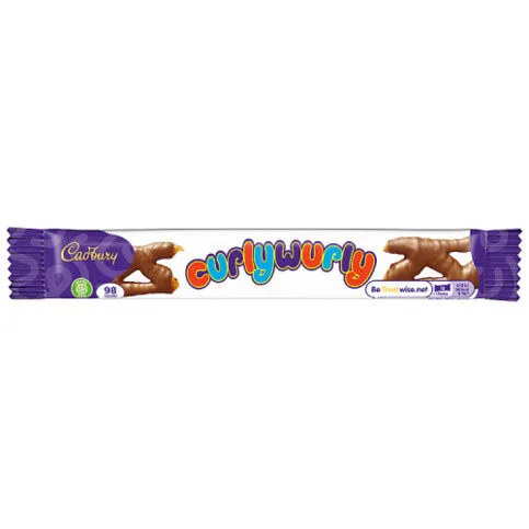 Cadbury Curly Wurly Chocolate Bar 21.5g