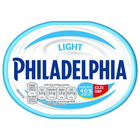 Philadelphia Light Soft Cheese 165g