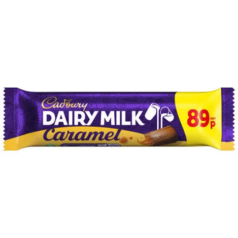Cadbury Dairy Milk Caramel Chocolate Bar 45 g