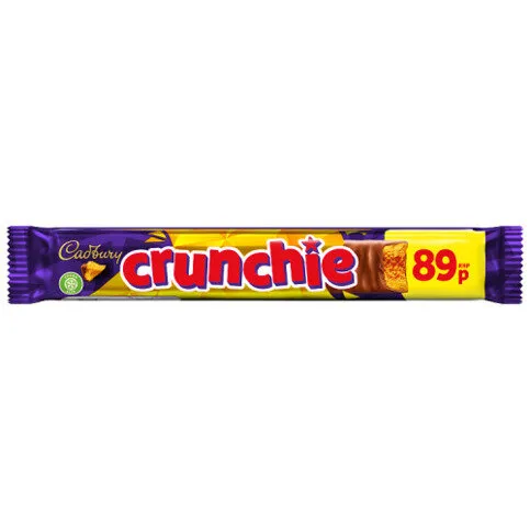 Cadbury Crunchie Chocolate Bar 40 Gr