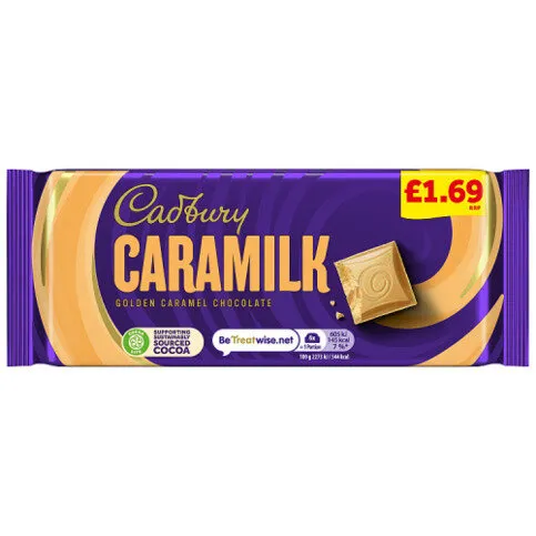 Cadbury Caramilk Chocolate Tablet 80g
