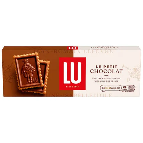 Petit Ecolier Milk Chocolate Topping Biscuits 100g