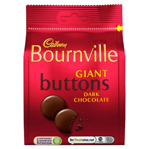 Cadbury Bournville Chocolate Chocolate 110g