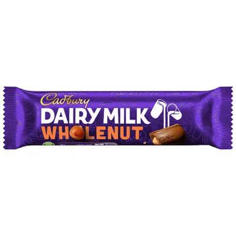 Cadbury Dairy Milk Wholenut Chocolate Bar 45g