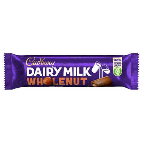 Cadbury Dairy Milk Wholenut Chocolate 45g
