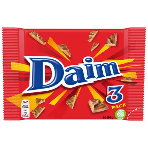 Daim Supermix Chocolate Bar-bundle 84g