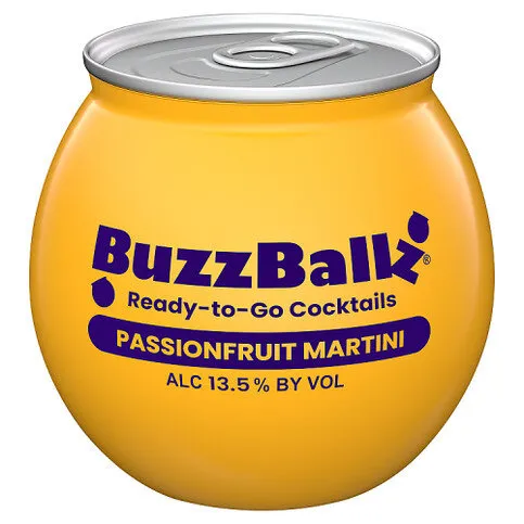 BuzzBallz Passionfruit Martini Cocktails 200ml