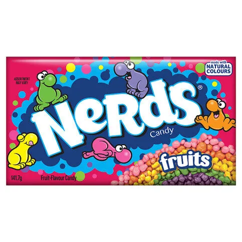Nerds Fruit-Flavour Candy 141.7g