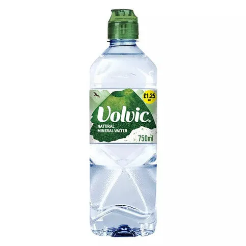 Volvic Natural Bottled Mineral Still Water 75cl