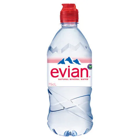 Evian Natural Mineral Water 750ml