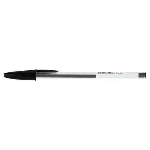 BIC Cristal Black Ballpoint Pen