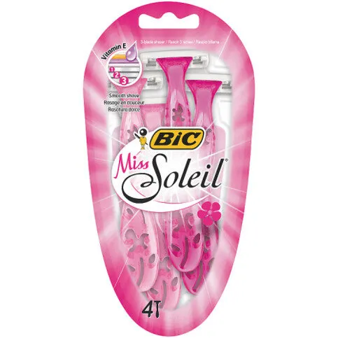 BIC Miss Soleil Women's Razors x4