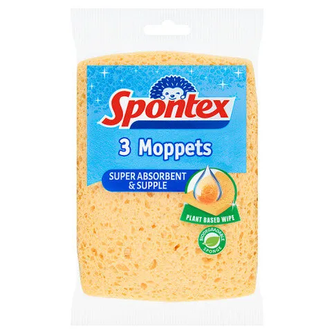 SPONTEX THICK MOPPETS 3 PCK