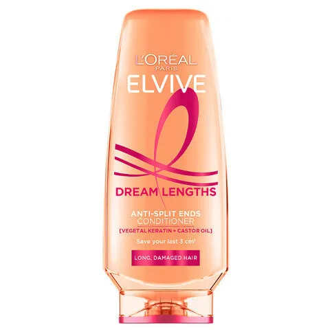 L'Oréal Paris Elvive Dream Lengths Anti-Split Ends Conditioner, for Long Hair, 200ml