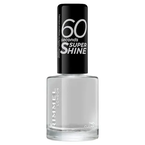 RIMMEL 60 SECS NAIL POL CLEAR EACH