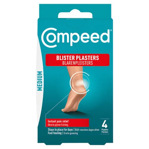 COMPEED BLISTER PLASTERS MEDIUM 4'S