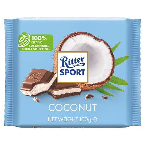 Ritter Sport Coconut 100g
