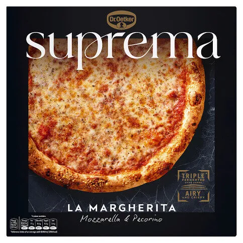 Dr. Oetker Suprema La Margherita Mozzarella & Pecorino Pizza 414g