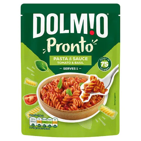 Dolmio Pronto Tomato & Basil Pasta & Sauce 200g