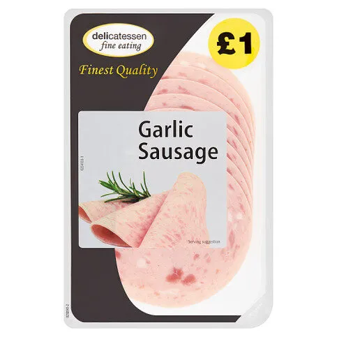 Delicatessen Fine Eating Garlic Sausage 80g