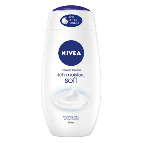 NIVEA Rich Moisture Soft Shower Cream 250ML