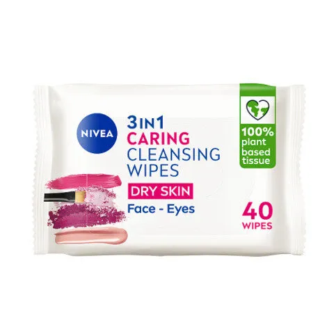 NIVEA WIPES DRY 40'S 40PC