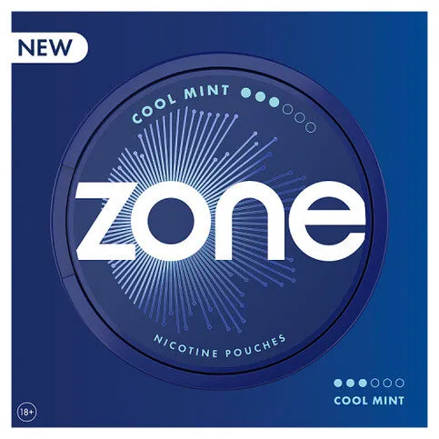 Zone Cool Mint Nicotine Pouches 10mg