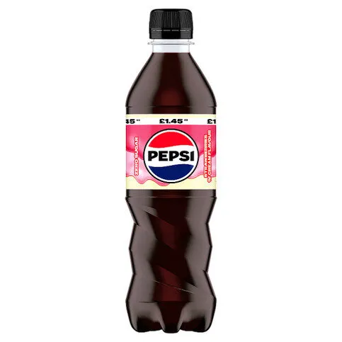 Pepsi Strawberries 'N' Cream Flavour 500ml