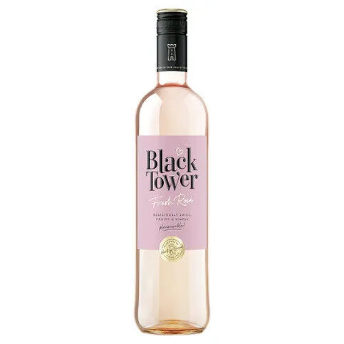 Black Tower Fresh Rosé 75cl