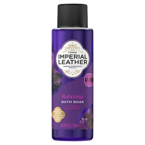 Imperial Leather Relaxing Bath Soak Lavender & Wild Iris 500ml