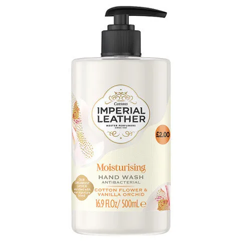 Imperial Leather Cotton Flower & Vanilla Orchid Moisturising Hand Wash 500ml