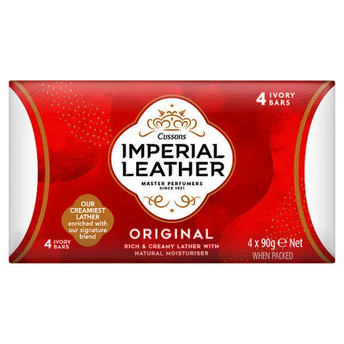 Imperial Leather Original Bar Soap 4 x 90g