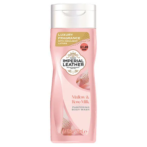 Imperial Leather Mallow & Rose Milk Pampering Body Wash 250ml