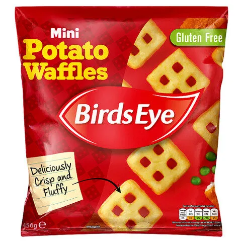 Birds Eye Mini Potato Waffles 456g