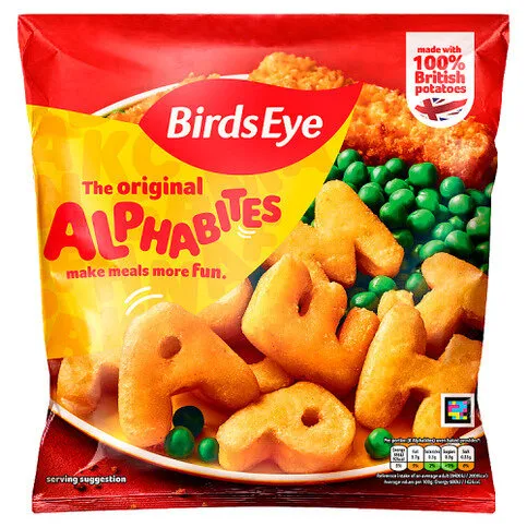 Birds Eye The Original Alphabites 456g