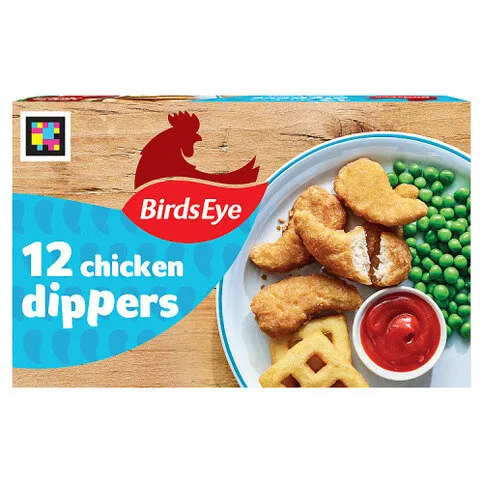 Birds Eye 12 Chicken Dippers 220g
