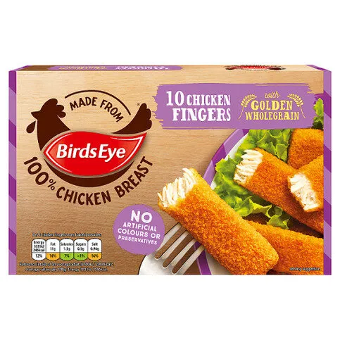 Birds Eye 10 Chicken Fingers 250g