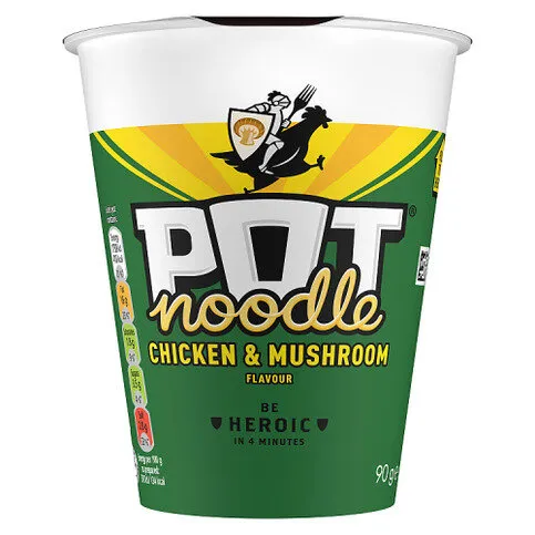 Pot Noodle  Standard Pot Noodle Chicken & Mushroom 90 g
