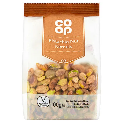 Co-Op Pistachio Nut Kernels 100g