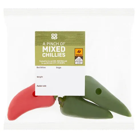 Co-op A Pinch of Mixed Chillies 50g