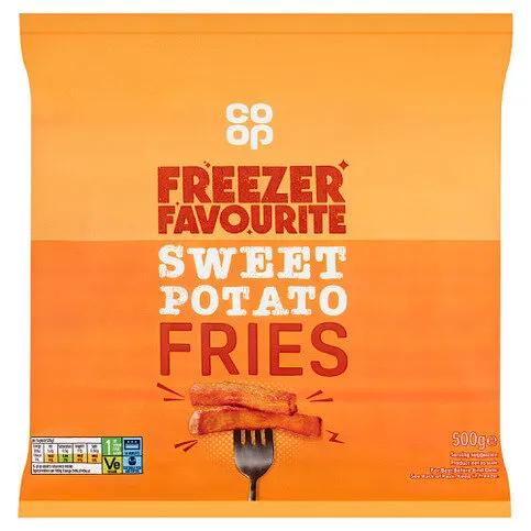 Co-op Sweet Potato Fries 500g