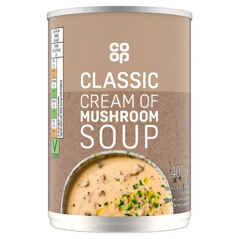 Co-op Cream of Mushroom Soup 400g