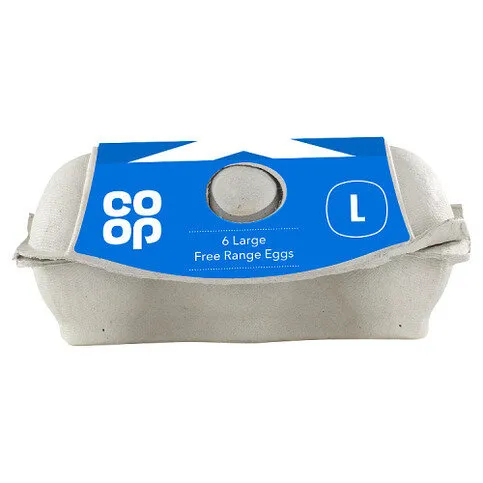 Co-op 6 Large Free Range Eggs5017403126751