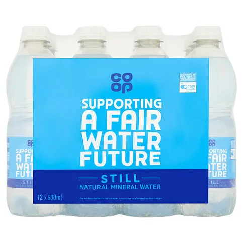 Co-op Still Natural Mineral Water 12 x 500ml