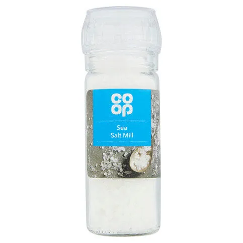 Co Op Sea Salt Mill 110g