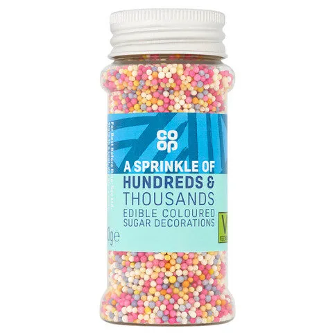 Co-op A Sprinkle of Hundreds & Thousands 80g