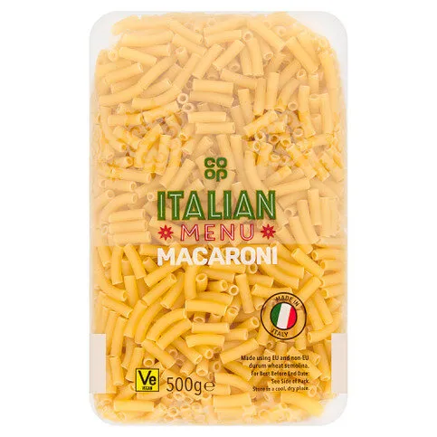 Co-op Italian Menu Macaroni 500g