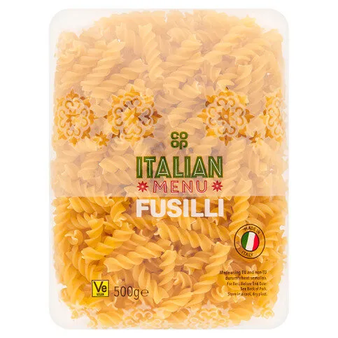Co-op Italian Menu Fusilli 500g