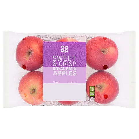 Co-op Royal Gala Apples 6 Pack