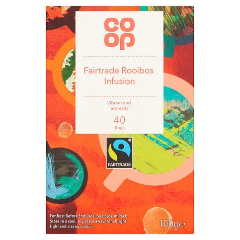Co-op Fairtrade Rooibos Infusion 40 Bags 100g
